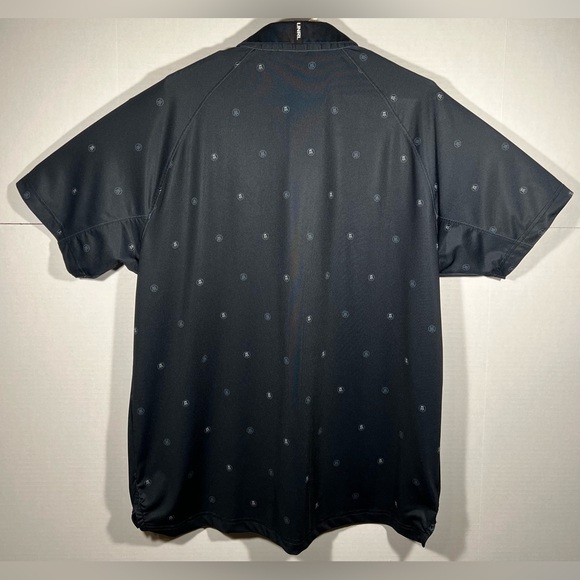 UNRL Barstool Sports Performance Golf Polo Shirt All Over Print Mens Size XL - Picture 5 of 16